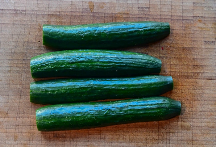 Asiatisk Agurksalat 2