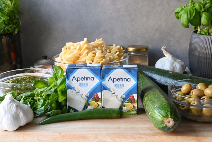 Green Baked Apetina Pasta