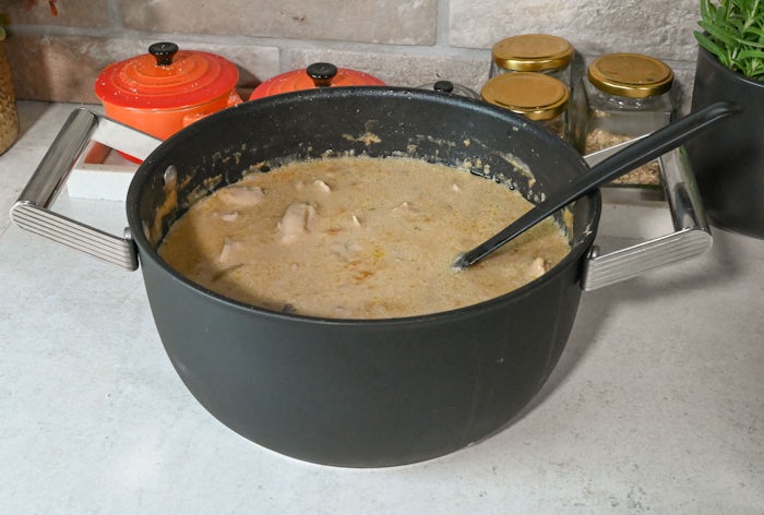 Kremet kyllingsuppe 6