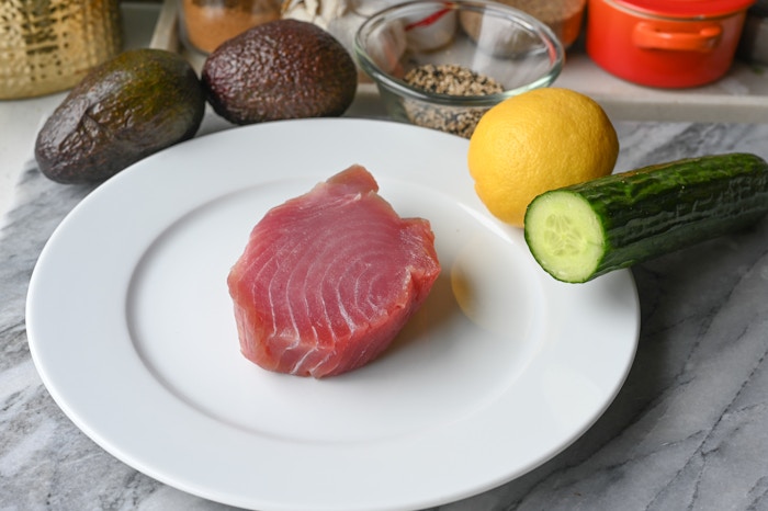 Tunfisk og avokado